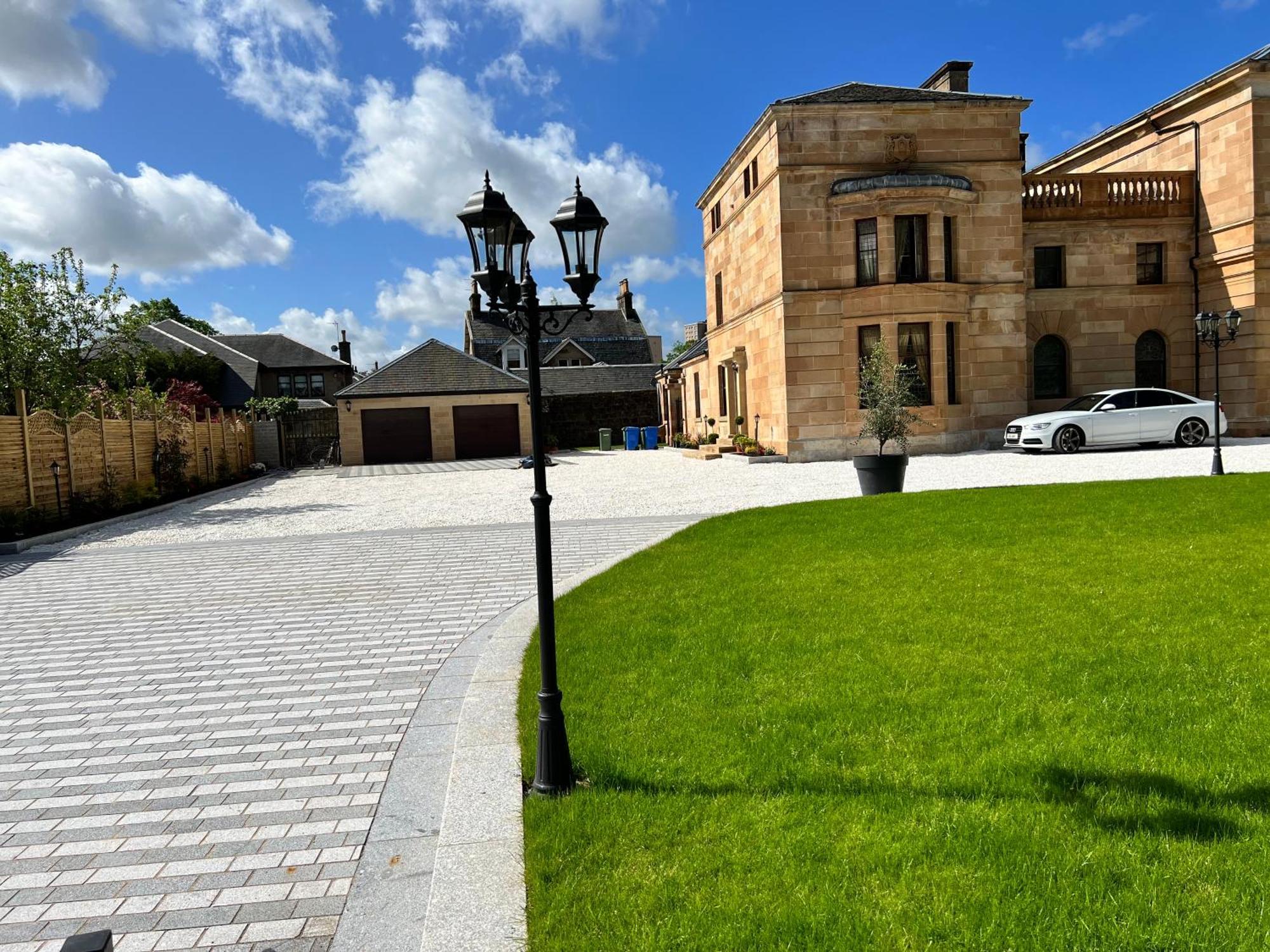 Beautiful 4-Bed Villa in Glasgow Exterior foto